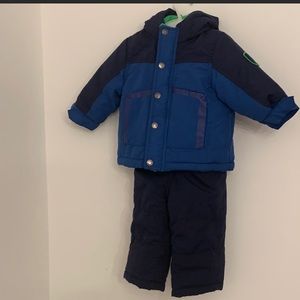 kids snow bib and jacket